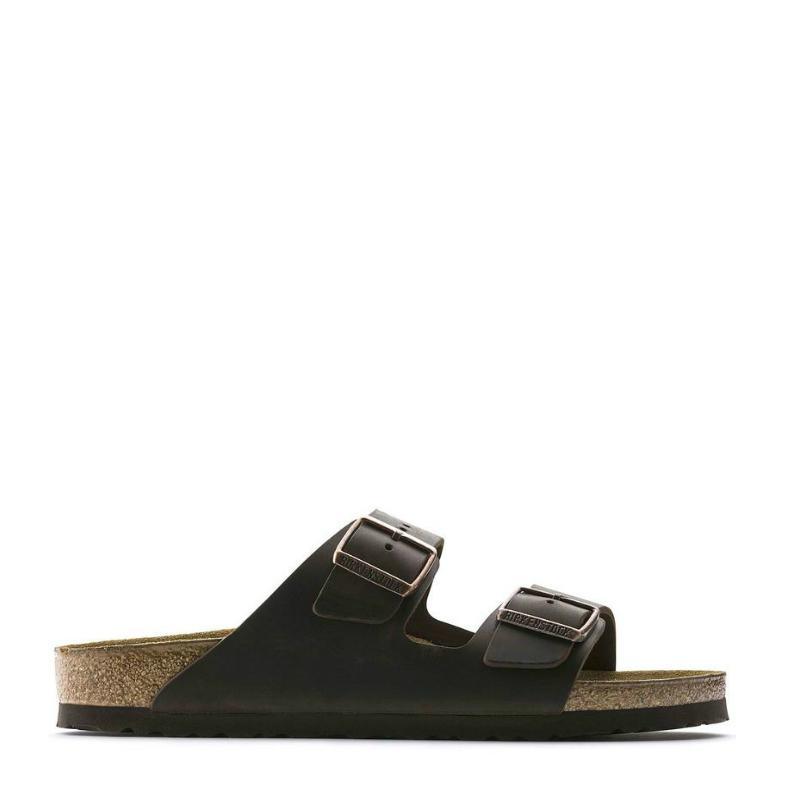 BIRKENSTOCK-SANDALS - ARIZONA OILED LEATHER HABANA REGULAR FIT