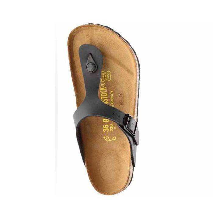 Birkenstock Gizeh black womens thong