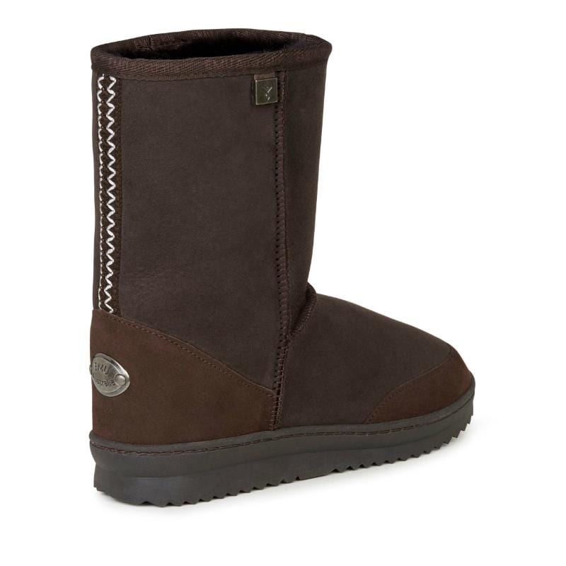 Emu outback chocolate slipper
