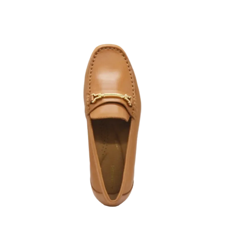 clarks ysolde tan womens slip on