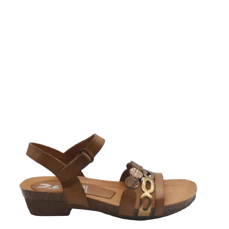 Zeta idalia tan multi sandals from spain