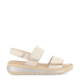 Ziera Garlin cafe coloured womens adjustable sandal