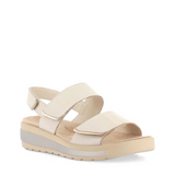 Ziera Garlin cafe coloured womens adjustable sandal